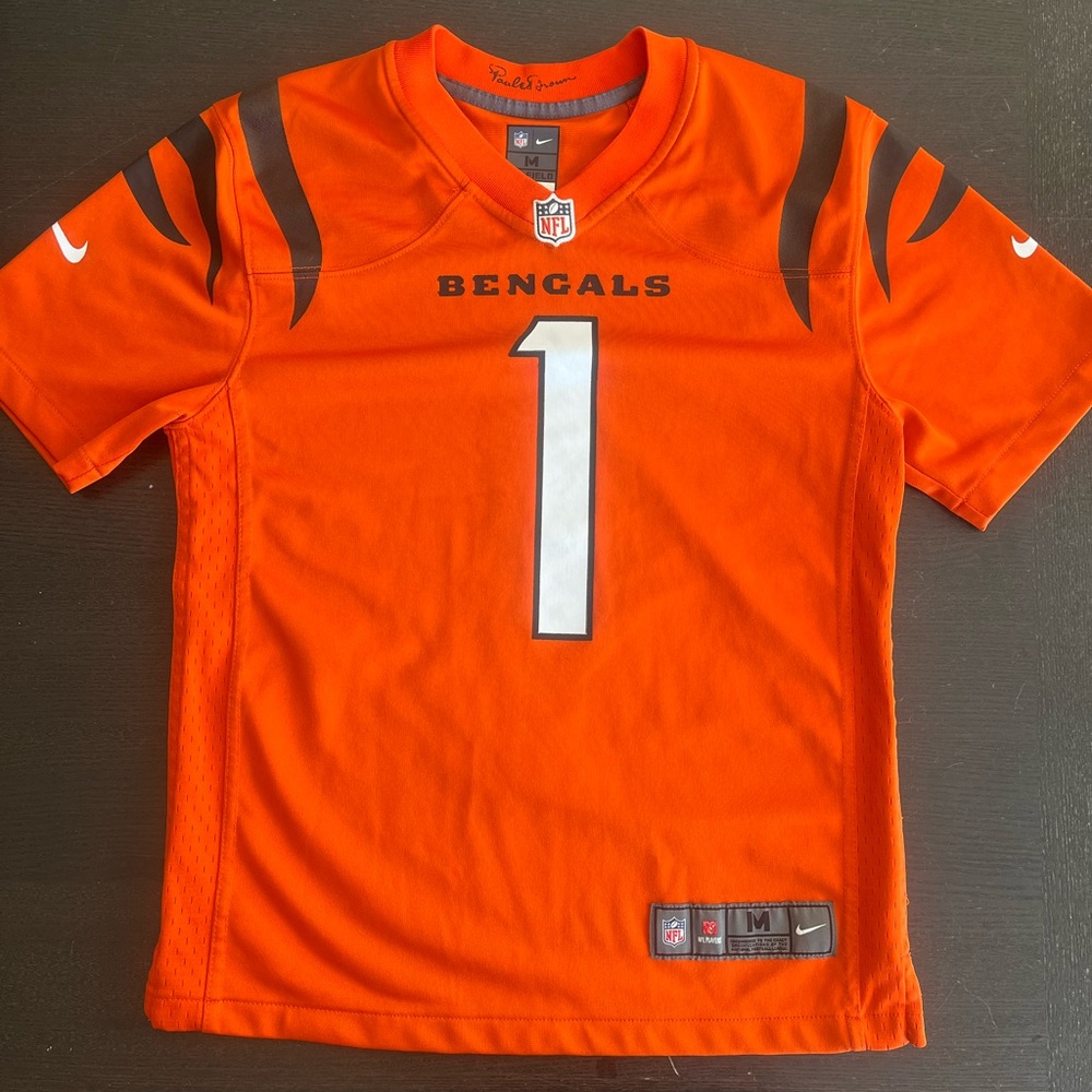 Nike Kids Bengals Orange Jersey Chase